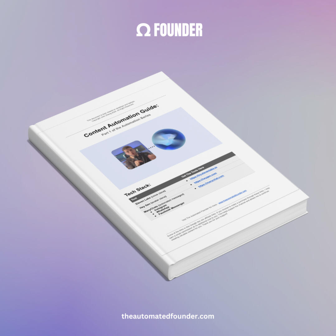 The Automated Founder